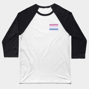 Bigender Pride Flag Baseball T-Shirt